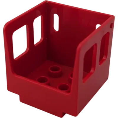 Lego Duplo 4544 Aufsatz Rot Kabine Führerhaus