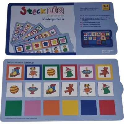 Steck LÜK Spiele Kindergarten 4