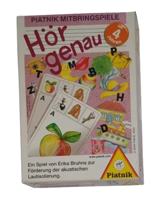 Piatnik Hör genau 703508