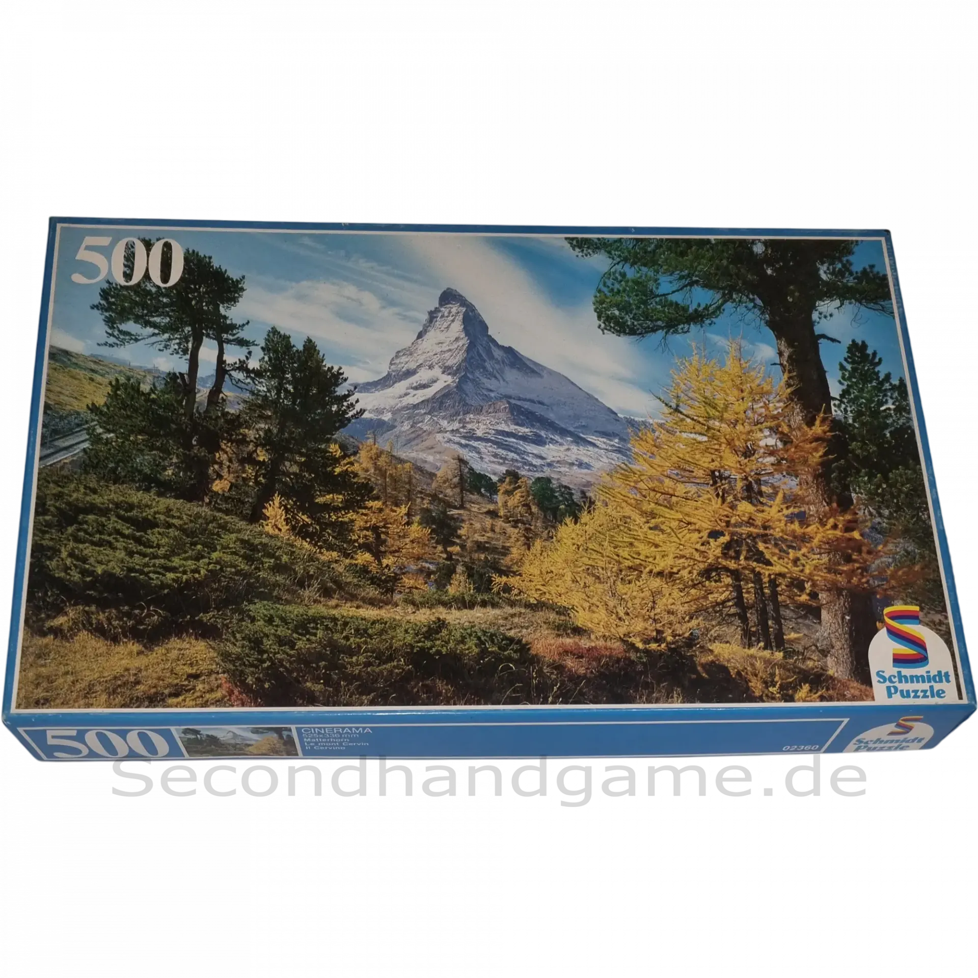 Schmidt Puzzle 500 Teile 02360 Matterhorn