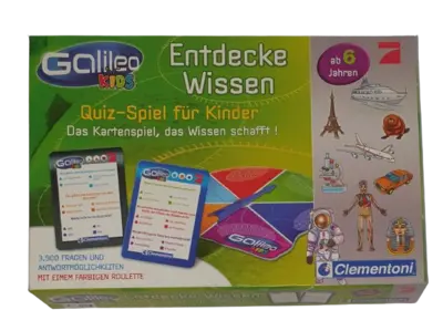 Clementoni Galileo Kids Entdecke Wissen Grün