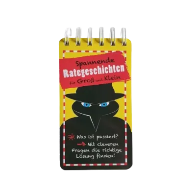 Spannende Rategeschichten für Groß und Klein