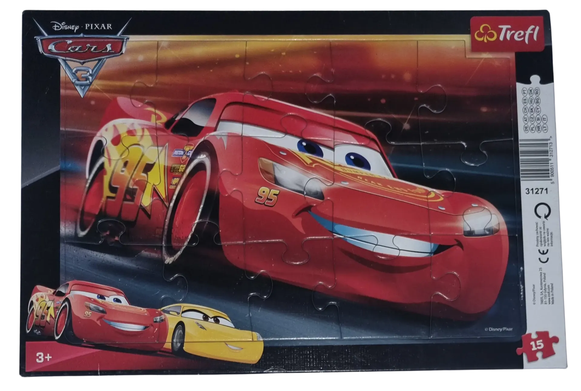 Treffl Disney Cars Puzzle 15 Teile 31271