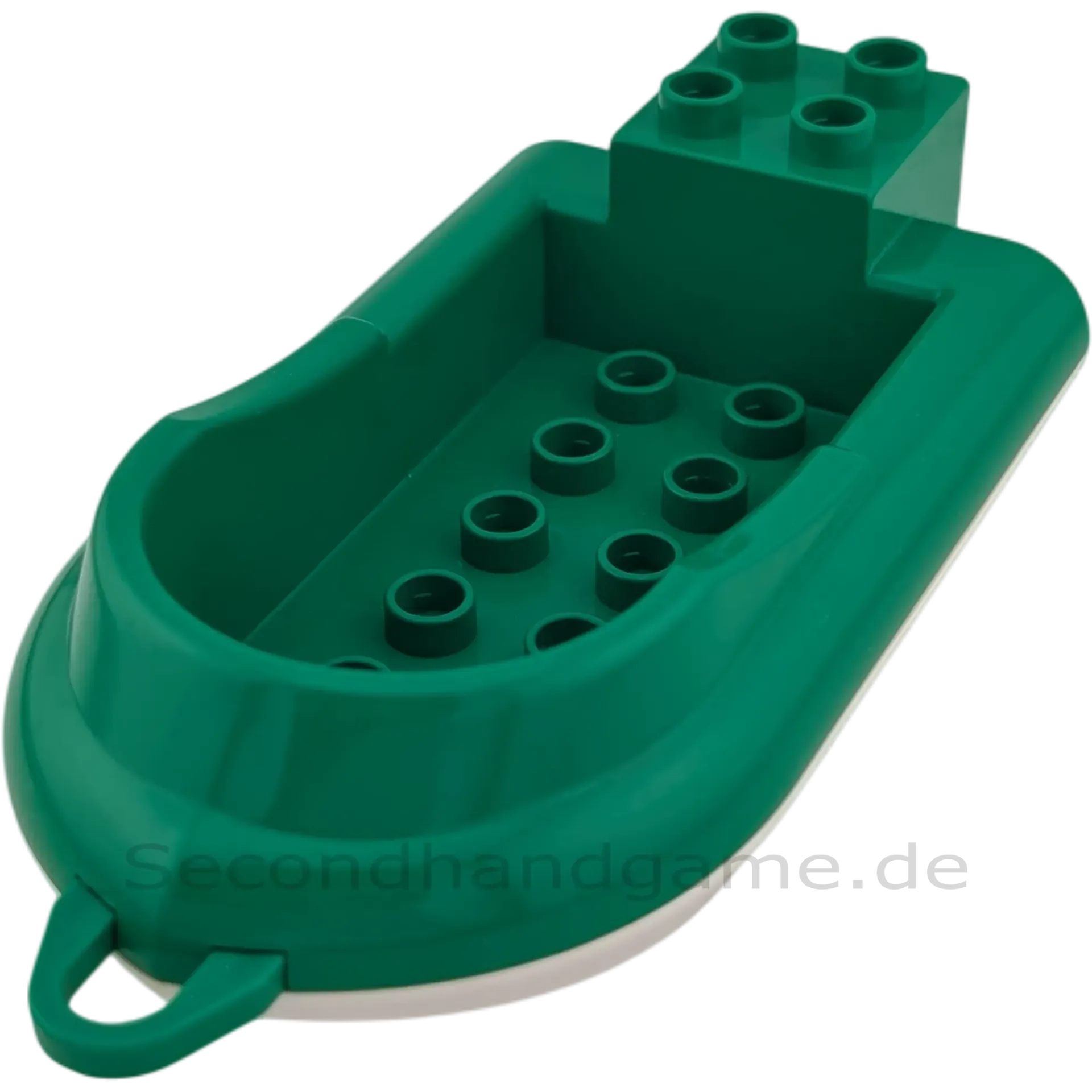 Lego Duplo Speedboot Dunkelgrün Weiß