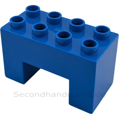 Lego Duplo 2x4x2 Brücke Brückenstein 6394 Dunkelblau