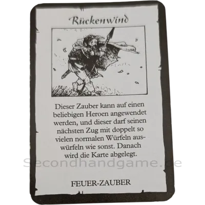 MB Hero Quest Master Luftzauber Rückenwind
