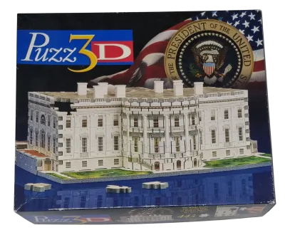 MB Puzz 3D The white House 443 Teile
