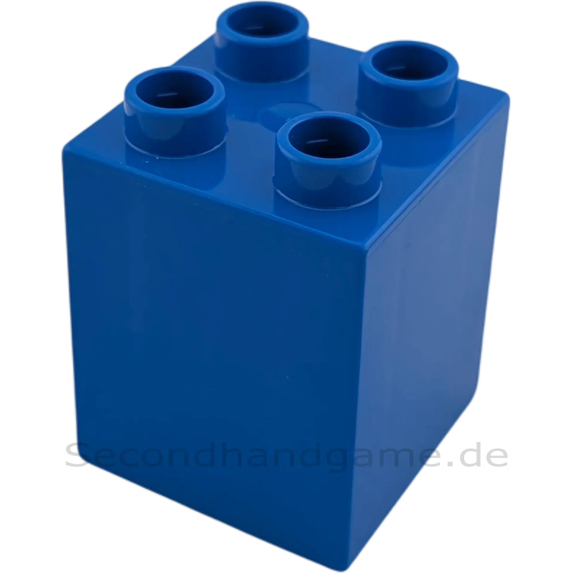 Lego Duplo 2x2x2 Doppelstein Blau