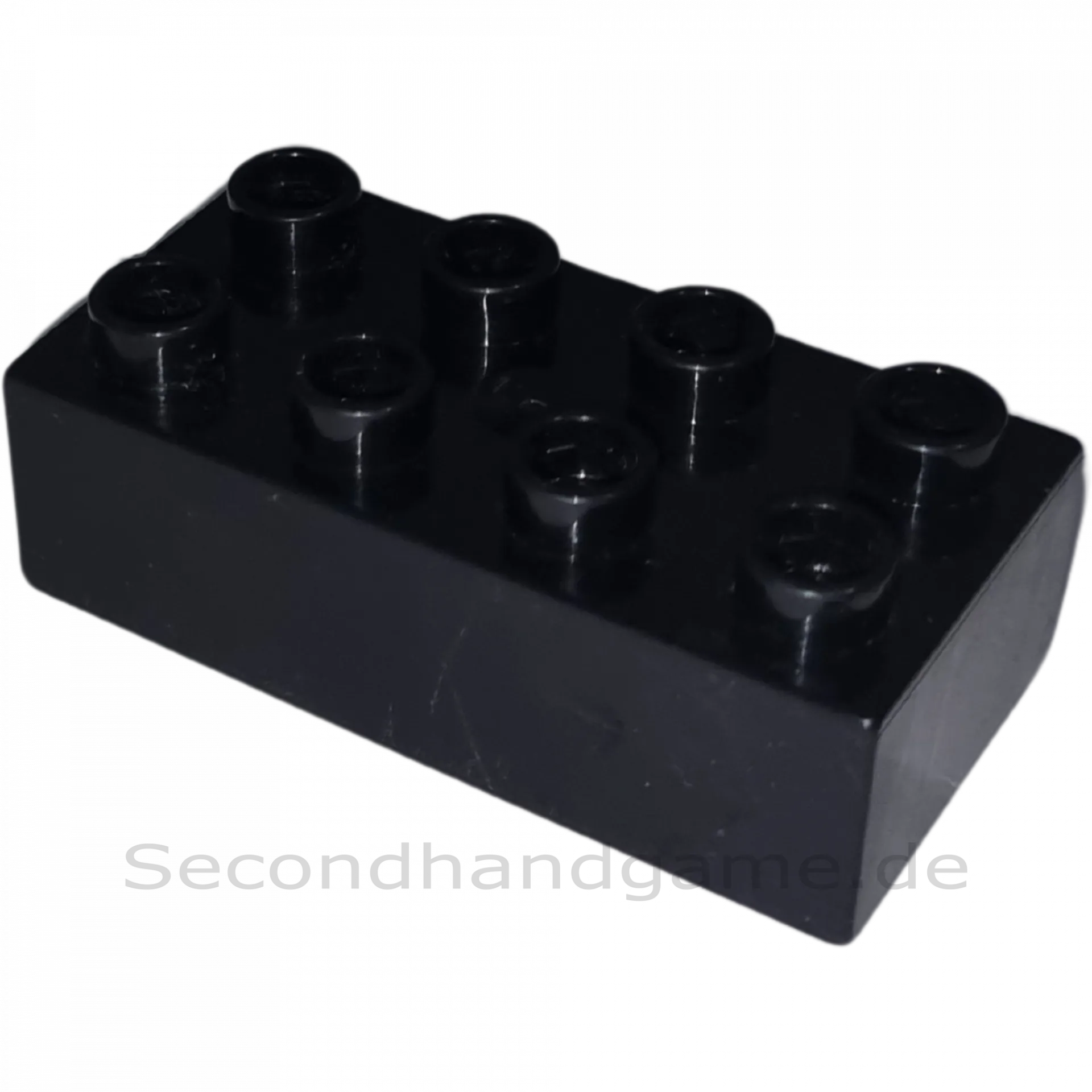 Lego Duplo 2x4 Baustein 3011 Schwarz