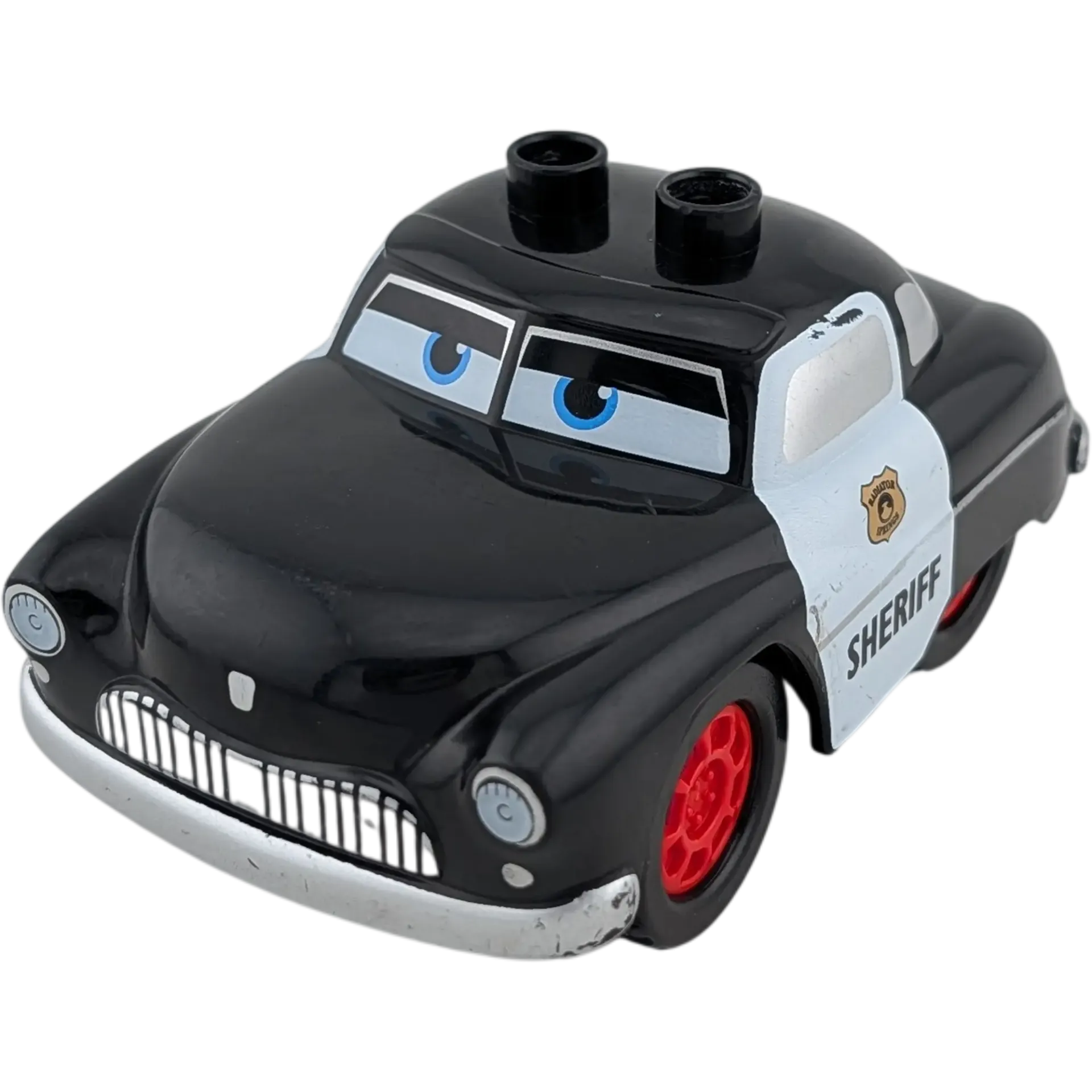 Lego Duplo Auto Disney Cars Sheriff Schwarz Weiß
