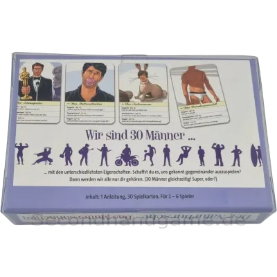 ArsEdition Kartenspiel Das Spiel mit den Männern, ab 18 Jahren