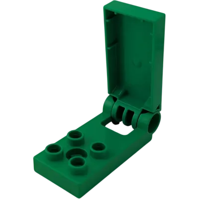 Lego Duplo Kran-Seilwinden-Set / Flaschenzug – Grün (Teile-Nr. 13355 & 15885)