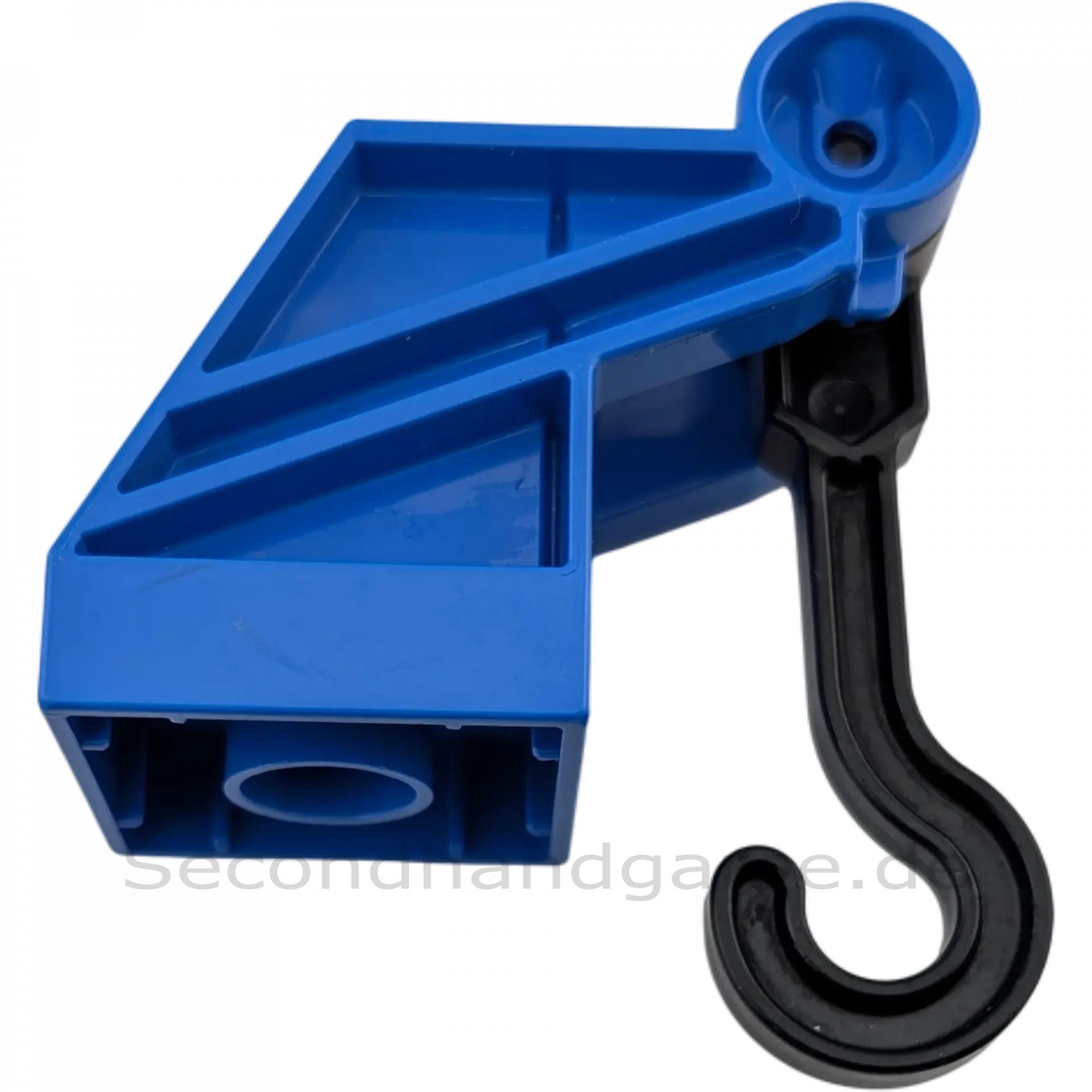 Lego Duplo 15450 Kran Arm Blau mit schwarzem Haken