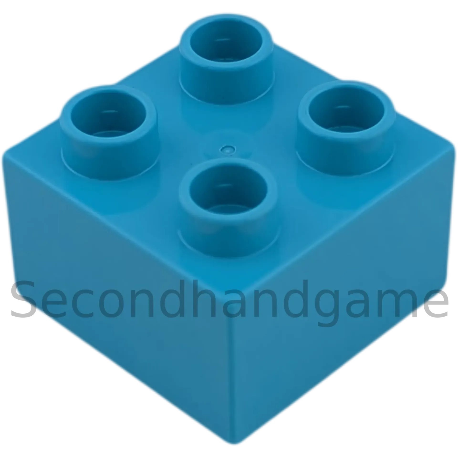 Lego Duplo 2x2 Stein 3437 Azur