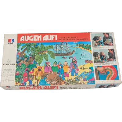 MB Augen auf! 4520 von 1972 Beobachtungsspiel, Richtig oder Falsch?