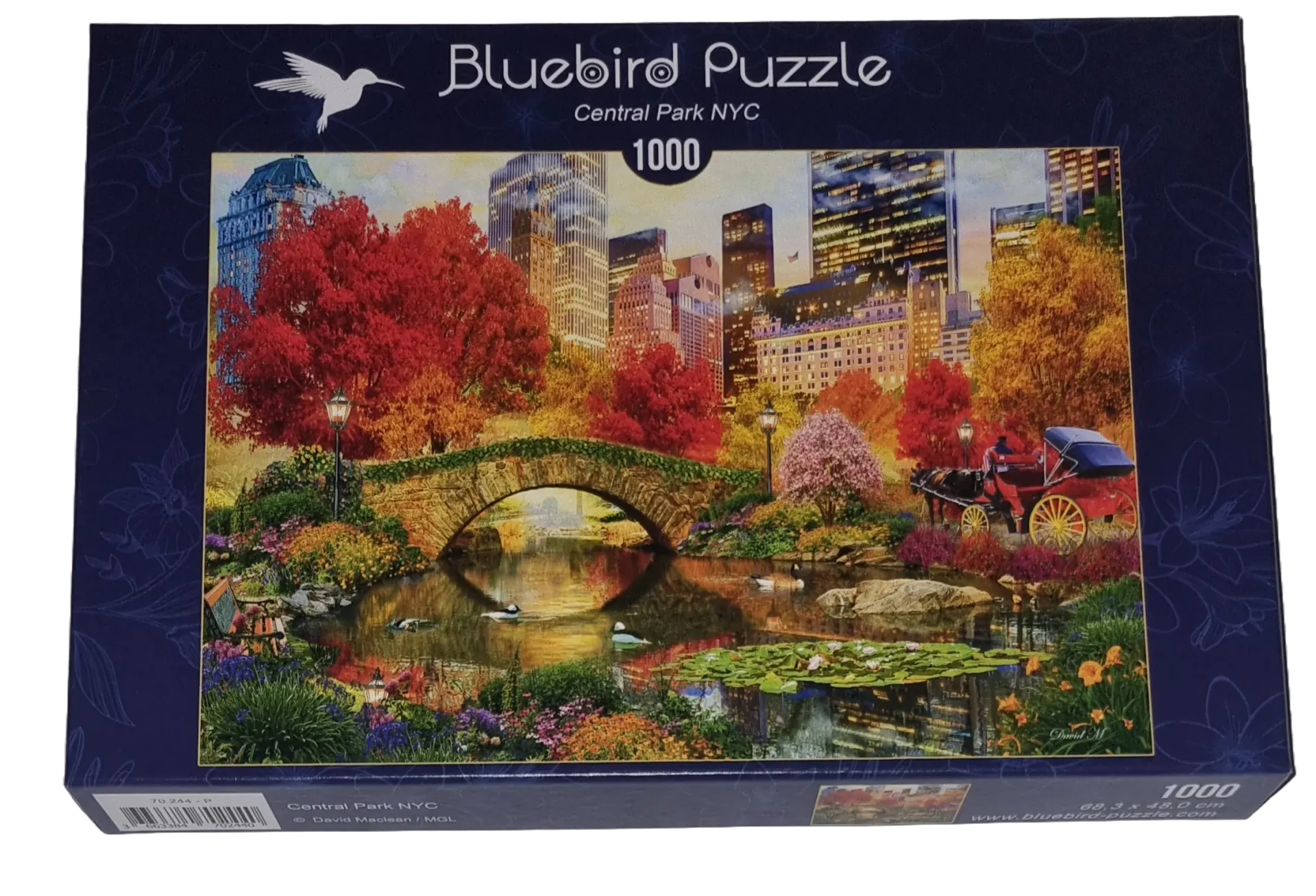 Art by Bluebird Puzzle 1000 Teile 70244 Central Park NYC