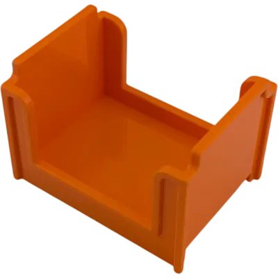 Lego Duplo 4886 Kinderbett Orange