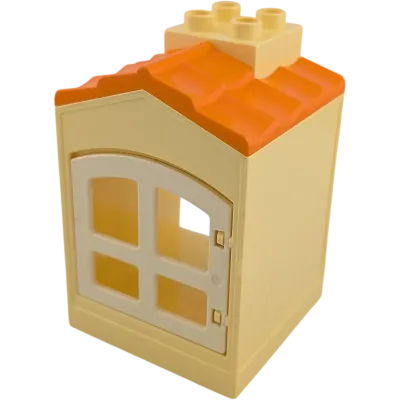 Lego Duplo 31028 Hellgelbes Haus Orangenes Dach weißes Fenster
