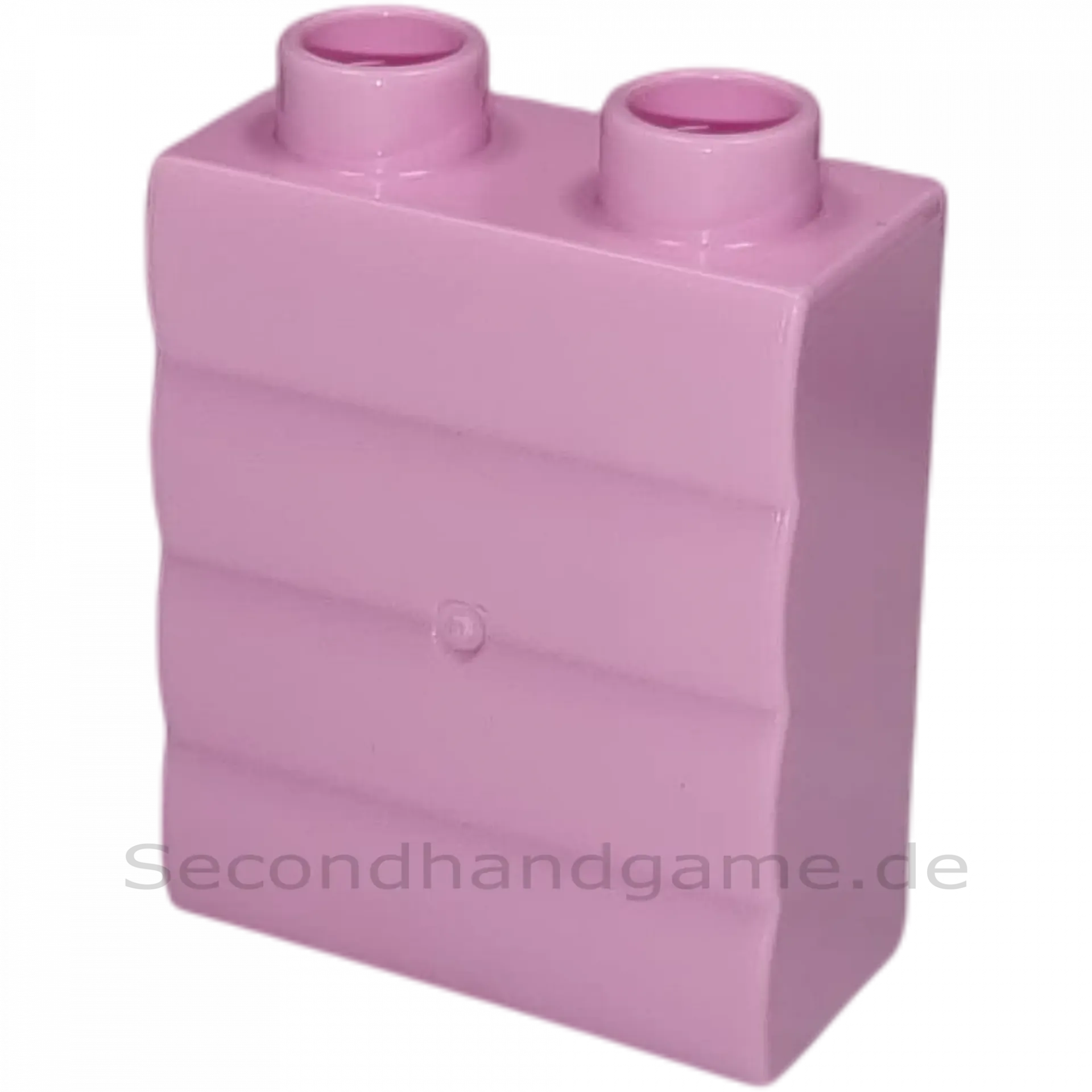 Lego Duplo 4066 Stein 1x2x2 Rosa Mauer Rückseite Regal