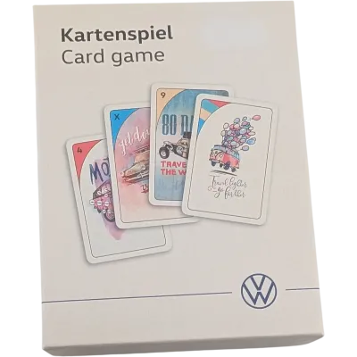 Volkswagen Kartenspiel Mau Mau mit klassischen VW Motiven 000.087.525.G