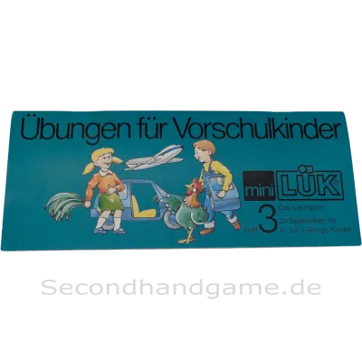 LÜK - Westermann mini LÜK Heft Übungen für Vorschulkinder Heft 3 103, ab 4 Jahren