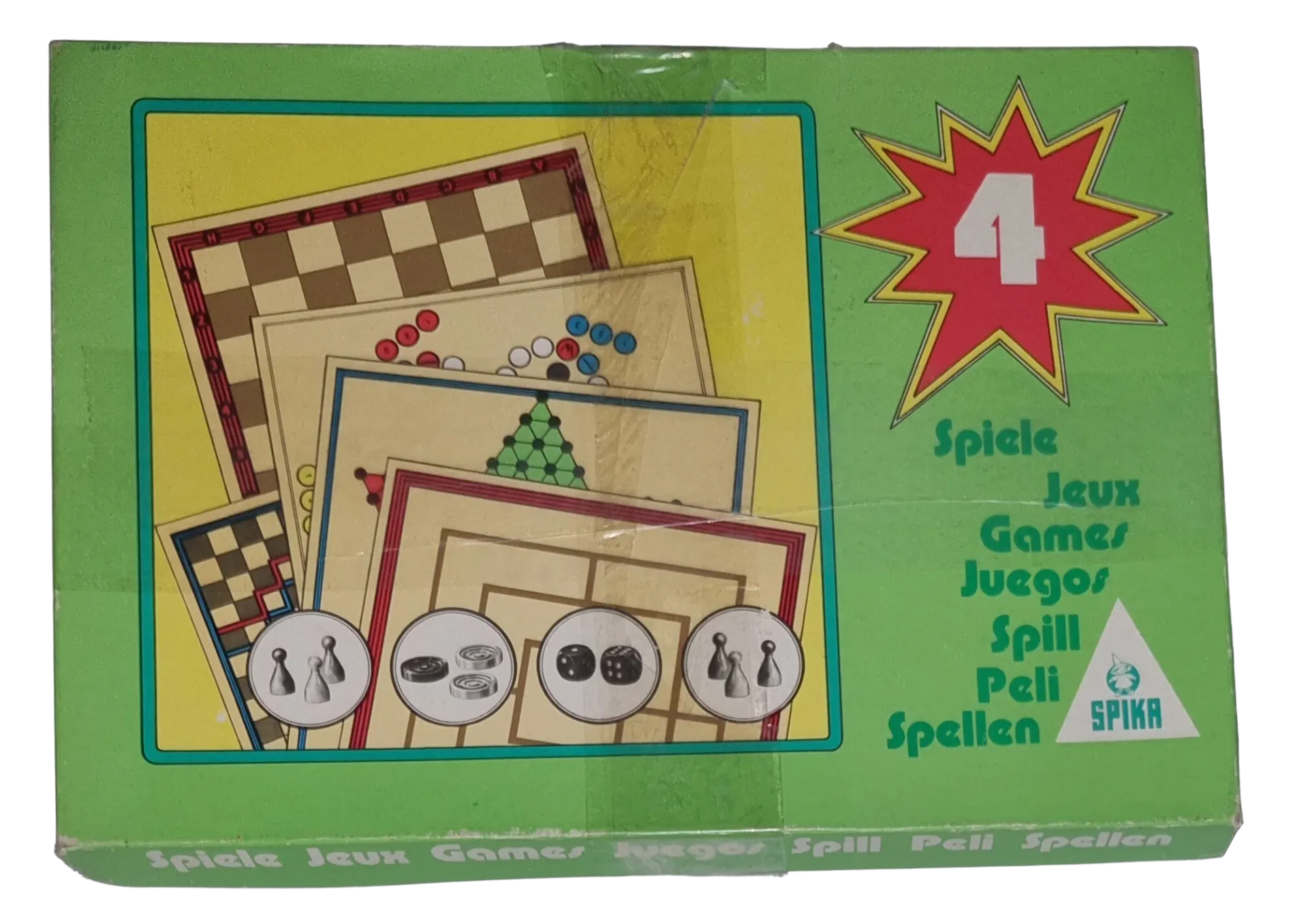 Spika 4 Spiele Sammlung Betr. Nr. 126