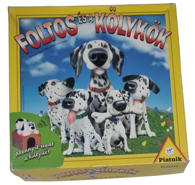 Piatnik Foltos Es a Kölykök gefleckte Hundewelpen