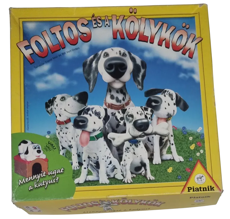 Piatnik Foltos Es a Kölykök gefleckte Hundewelpen