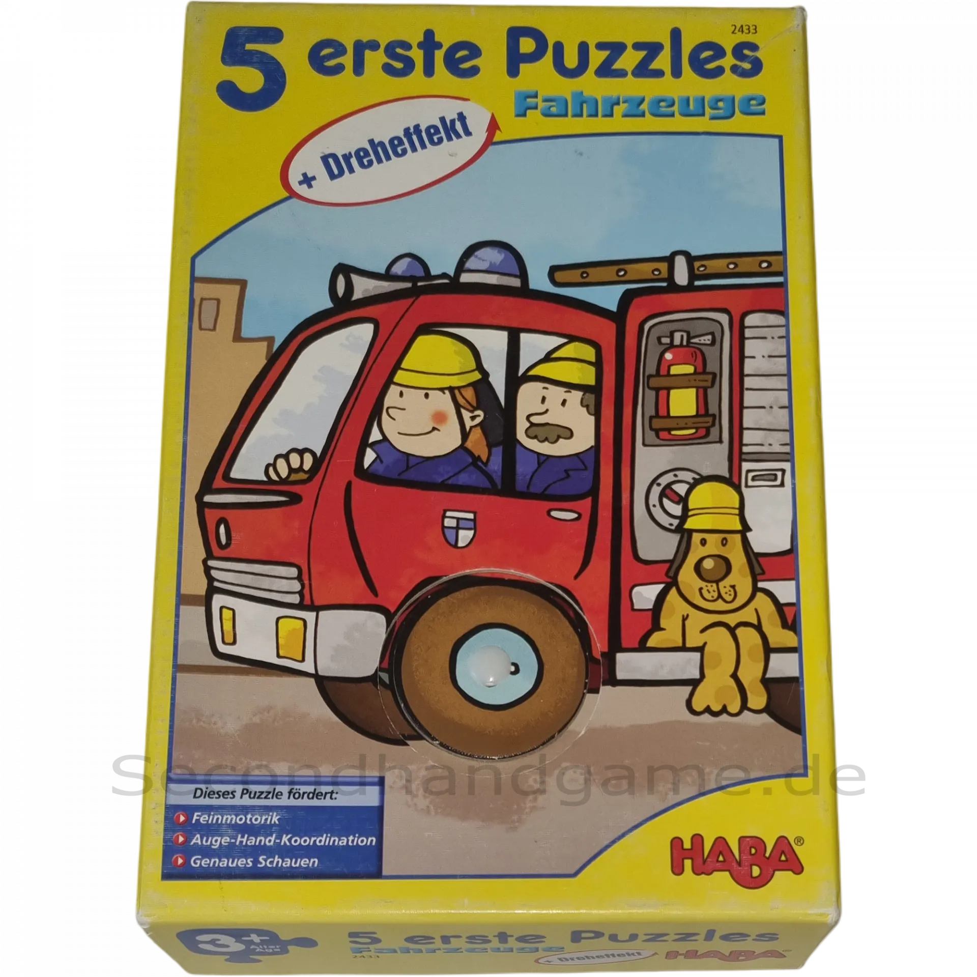 Haba 5 erste Puzzles Fahrzeuge 2433