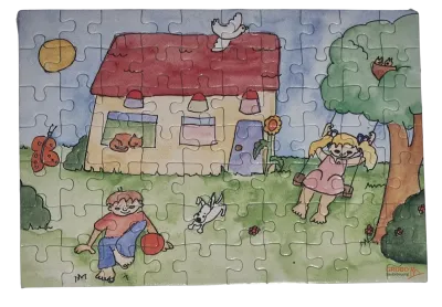 Grubo Betreuung Puzzle 70 Teile