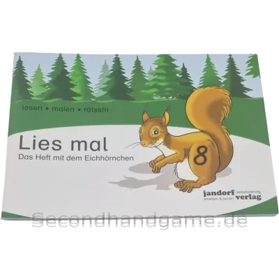 jandorf verlag Lernheft Lies mal - Das Heft mit dem Eichhörnchen 1118, ab 6 Jahren