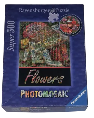 Ravensburger Puzzle Photomosaic 154838 Der Blumenträger