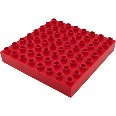 Lego Duplo 31113 dicke Platte 8x8 Rot 