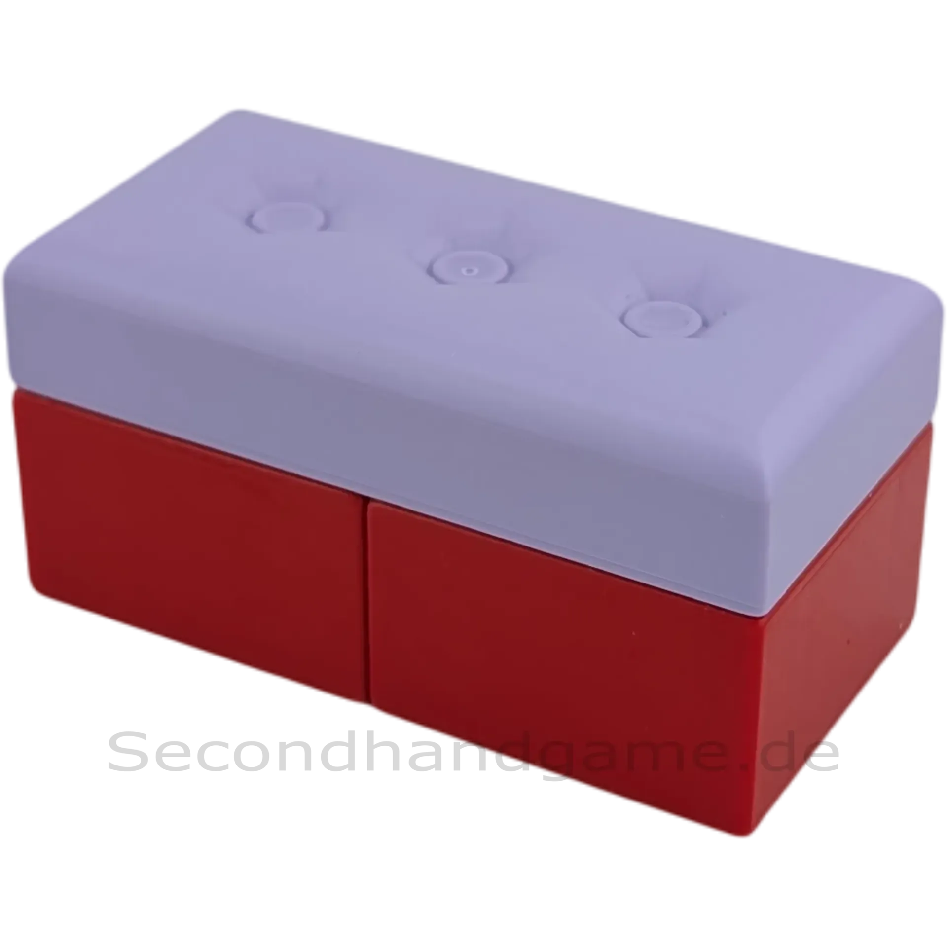Lego Duplo Sofa Couch Wohnlandschaft Lavendel und Rot Bank