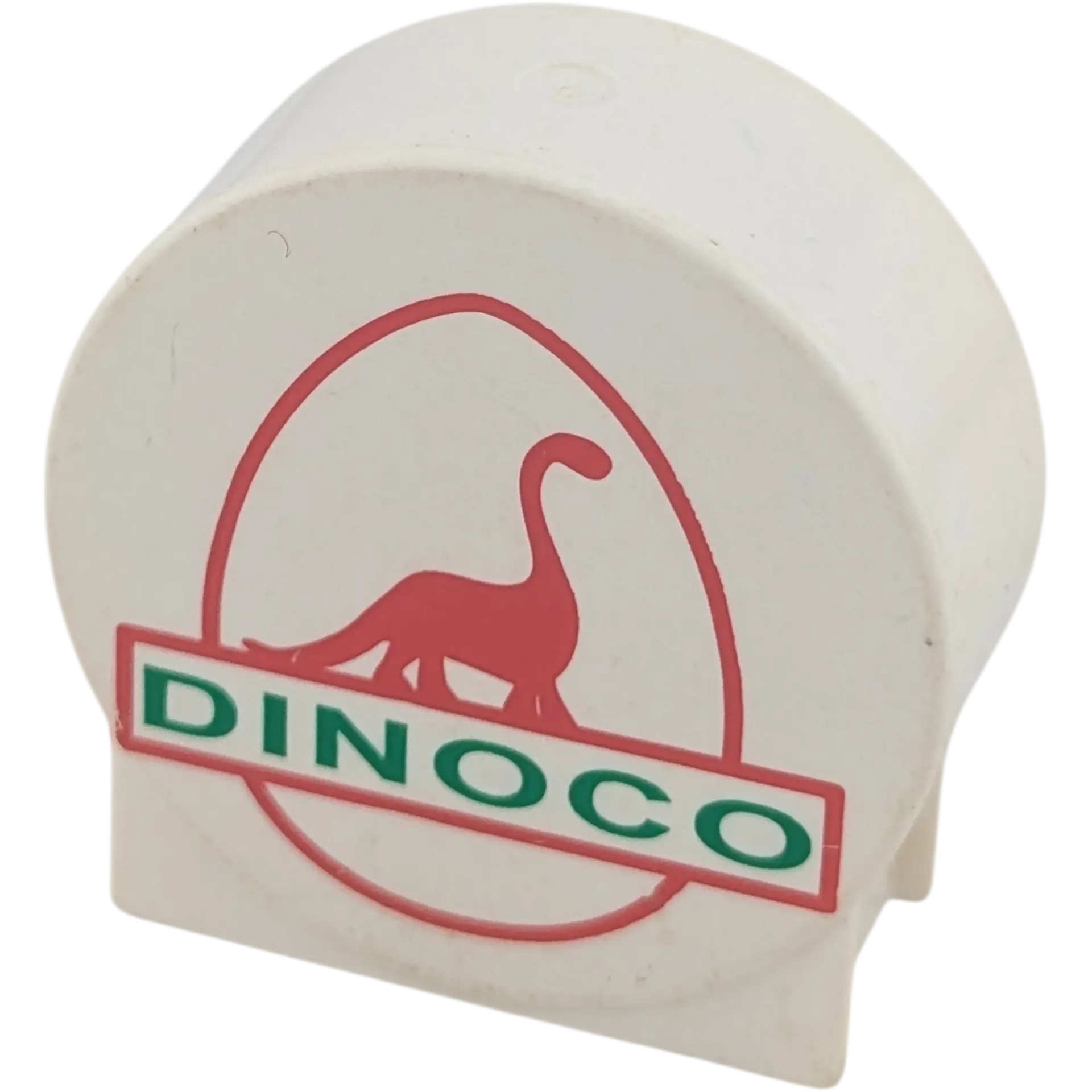 Lego Duplo 14222 Rund Weiß Dinoco mit Dinosaurier Dino Park