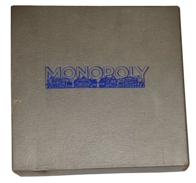 Spiele-Schmidt Monopoly silberne Version DM
