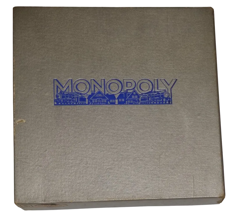 Spiele-Schmidt Monopoly silberne Version DM