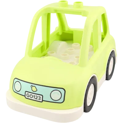 Lego Duplo Familienauto Groß Hellgrün