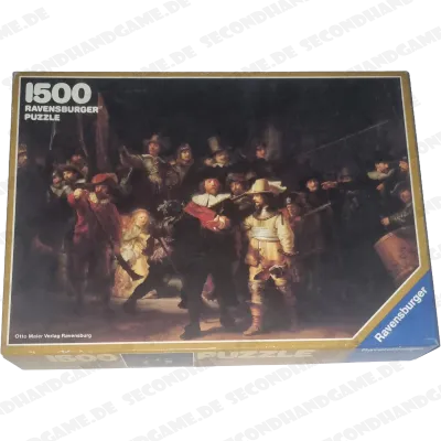 Ravensburger Puzzle 1500 Teile 163014 Rembrandt: Die Nachtwache