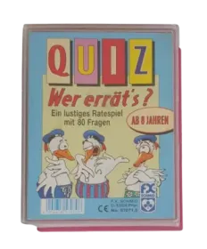 FX Schmid Quiz Wer errät's?