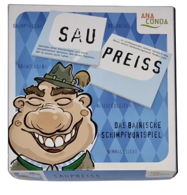 Ana Conda Saupreiss, Das bairische Schimpfwortspiel