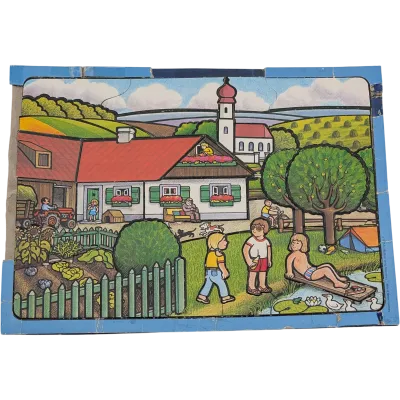 Ravensburger Didacta Puzzle Jahreszeiten 40 Teile 62354151 Frühling