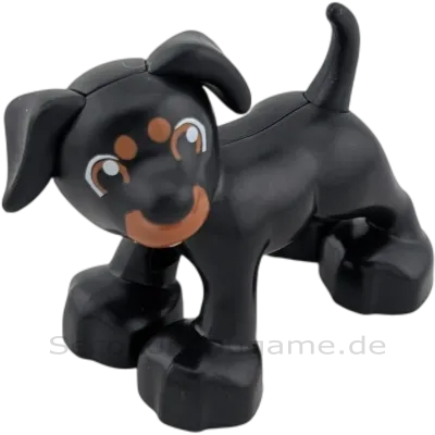 Lego Duplo 423J9 Hund Schwarz