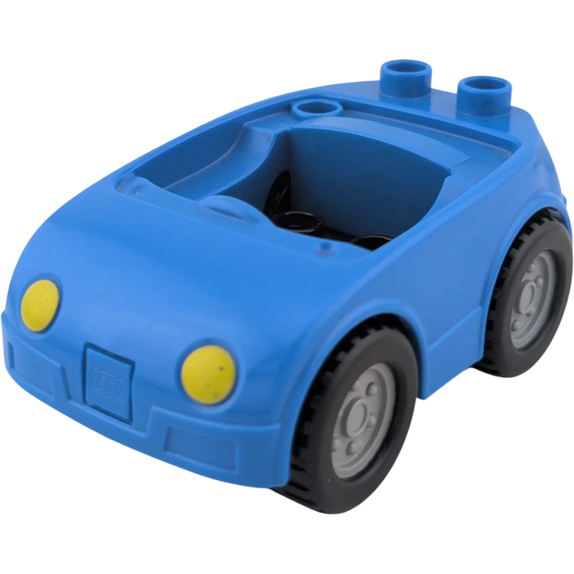 Lego Duplo 41989 Auto Seifenkiste Flitzer Blau mit Licht und Schwarz Silbernen Rädern