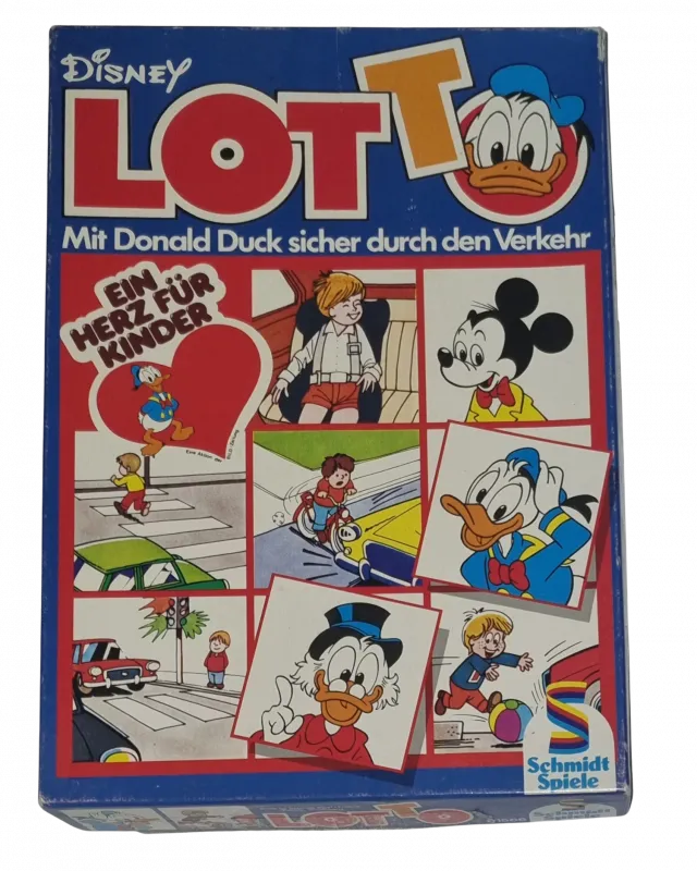 Schmidt Disney Lotto Donald Duck 01566