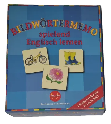 Lies + Spiel Bildwörtermemo Deutsch-Englisch