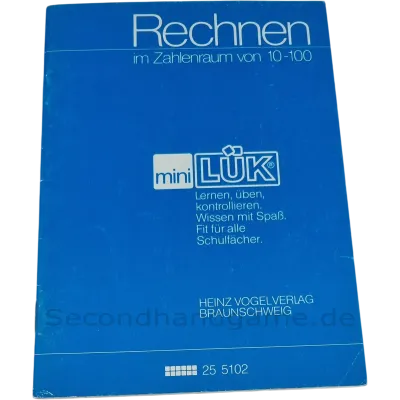 Mini Lük Heft Rechnen im Zahlenraum von 10-100