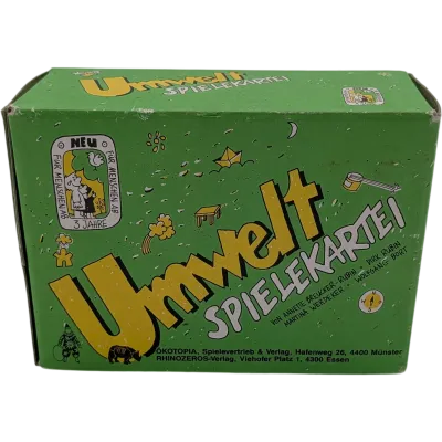 Umwelt Spielekartei Ökotopia