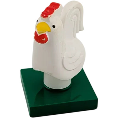 Lego Duplo Hahn auf Platte B-Ware