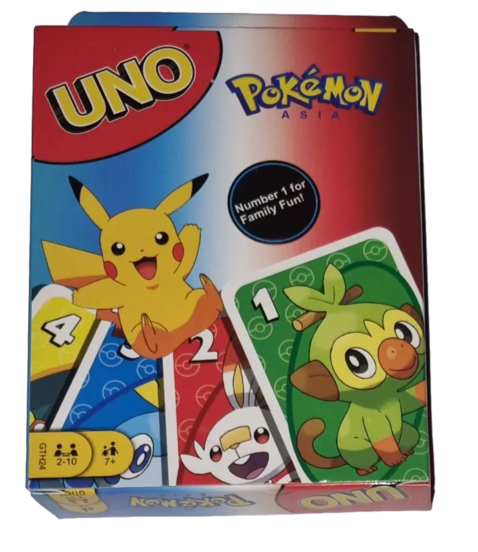 Uno Pokemon Asia